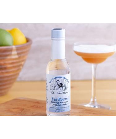 Fee Brothers Fee Foam Cocktail Foamer - 5 oz: Elevate Your Cocktails with Perfect Foam - Buy Online on GoSupps.com