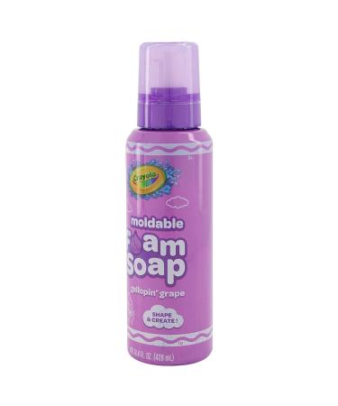 Crayola Purple Moldable Foam Soap 10oz. | Creative Kids Bath Fun - Buy Online on GoSupps.com