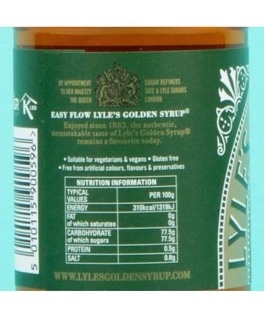 Lyle's Golden Syrup 11 Oz Bottles (2 Pack) - Premium British Syrup for Baking and Cooking - Buy Online on GoSupps.com