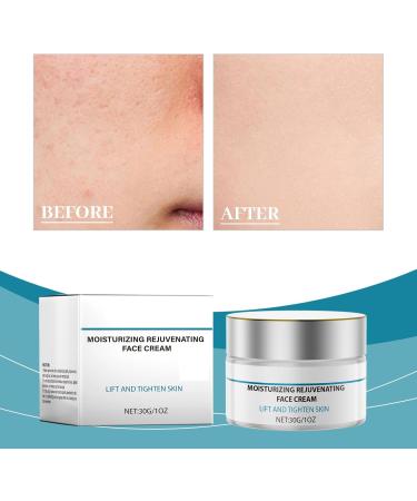 QPJUVC Age Defiance Cream instant facelift tightening and loosening cream antiaging day with collagen retinol hyaluronic acid and vitamin E moisturizes you to promote wrinkle smoothness 3 - Buy Online on GoSupps.com