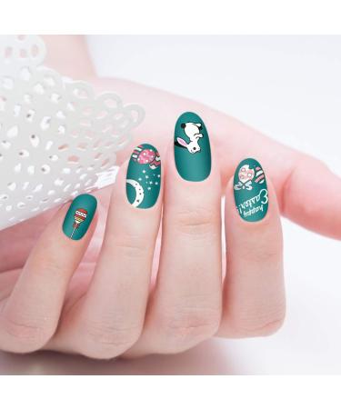 Frcolor 3-Piece Easter Nail Art Stamp Plate - DIY Rabbit & Egg Designs for Manicure Salon - Buy Online on GoSupps.com
