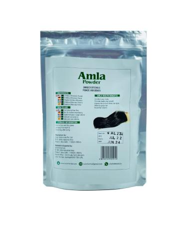SVATV Amla Powder - Emblica Officinalis for Strong & Long Hair Growth | 227g / 8oz - Buy Online on GoSupps.com
