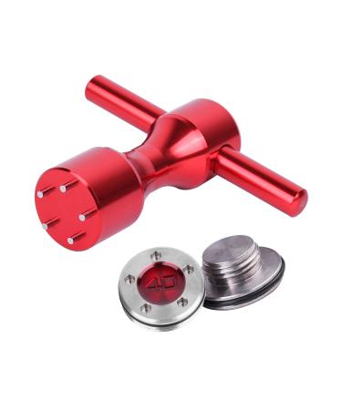 GOTOTU Golf head weight 2 weights (5 g-40 g) wrench tool compatible with Scotty Cameron Fastback & Squareback Putter (2 pieces 40 g + wrench) 2 pieces 40g + wrench
