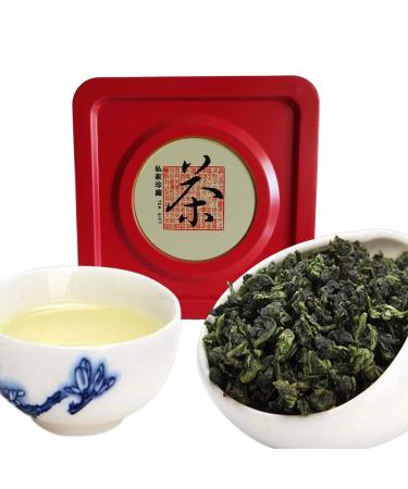 10 sachets de th Anxi Oolong Tieguanyin Tea Iron Can Gift Package TiKuanYin Th Vert (Total 155g)