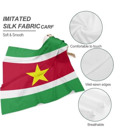 Suriname Flag Bandana Turban Headband | Decorative Hair Accessories - Buy Online on GoSupps.com