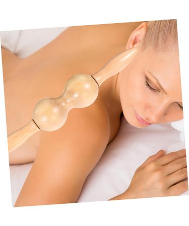 Buy Sosoport Meridian Massage Device - Manual Roller for Neck Back & Leg Relief - Acupuncture & Fascia Massage - 31x6cm - Buy Online on GoSupps.com