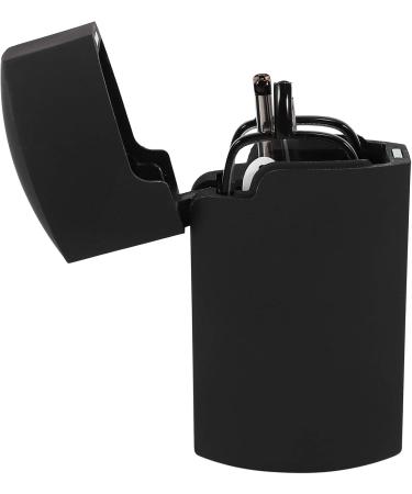 Buy Mohsin Portable Folding Glasses +2.0 with Mini Flip Top Case - Stylish Black Specs for Men & Women - International Shipping Available - Buy Online on GoSupps.com