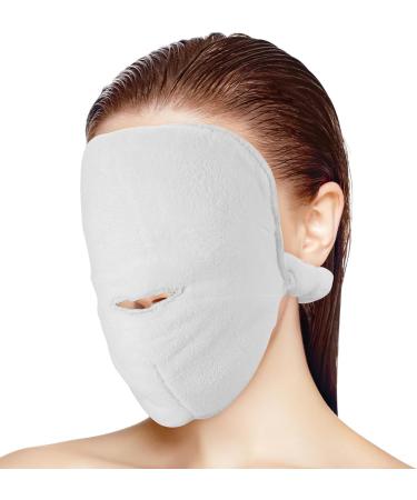 Hemobllo Serviette Visage en Polaire Corallienne R utilisable lastique Compresse Chaude et Froide Serviette Vapeur Absorbante pour Soins du Visage en Salon et Spa pour Femmes - Buy Online on GoSupps.com