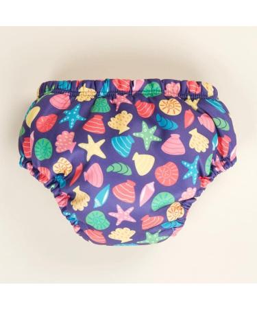 TotsBots Reusable Swim Pants - UK Made - Mussel Sea Shells 12-18 Months - Buy Online on GoSupps.com