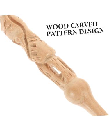 KAILIKETIY Peach Wood Carved Ear Scoop War Wax Removal Tool Earwax Cleaner for Ears - Buy Online on GoSupps.com