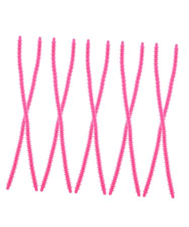 FOMIYES 10pcs Perm Tools Women Curlers Hair Curlers Women Hair Roller Perm Rods for Curling Perm Rod for Short Hair Spiral Curl Rods Hair Curler for Short Hair Curling Perm Rods 15.00X0.60X0.60CM Rosy