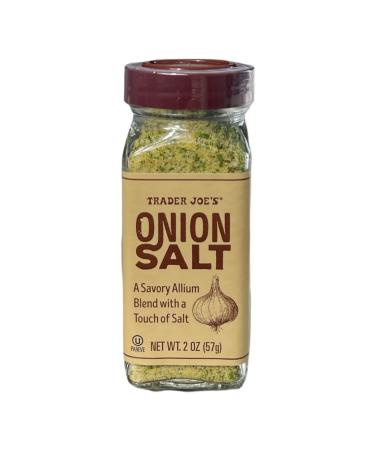 Trader Joes Onion Salt 2 Ounce (Pack of 1) - Buy Online on GoSupps.com