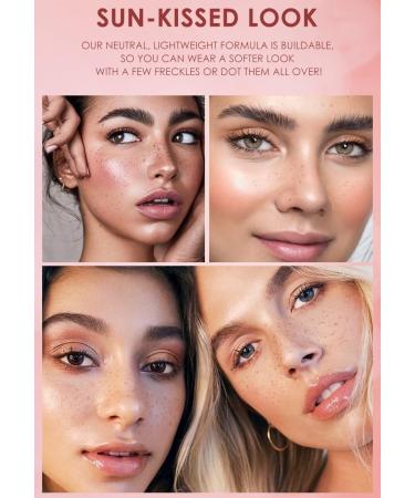  Beliky Girl Double Head Natural Freckle Pen 5 Point Waterproof Eyeliner Pen for Face Freckle Makeup ESPRESSO - Buy Online on GoSupps.com