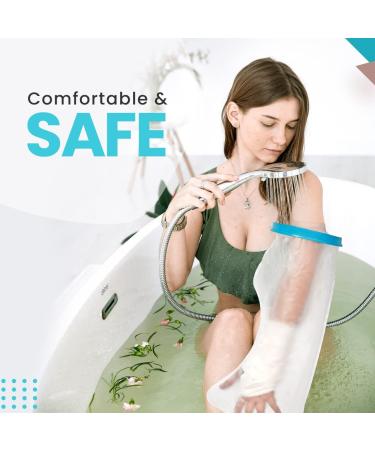 Wilsco Waterproof Cast Cover for Shower Arm - Reusable Long Arm Cast Protector - Buy Online on GoSupps.com