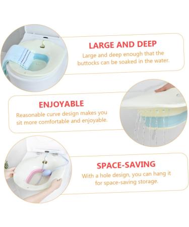 Lalafina Laundry Tub - Bidet Sitting Tub for Postpartum Relief | Comfortable Toilet Seat Pool for After Birth - Buy Online on GoSupps.com