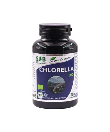 SFB Laboratoires - Chlorella Bio - Renforce le Syst me Immunitaire - Favorise la D toxication - Am liore la Digestion - R duit l'Inflammation - 500 comprim s