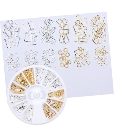 Healeved 6 Boxes Rivet Decoration Goldendoodle Accessories Gold Decor Diy Fingernail Patch Gold Trim Rhinestones Sequin Trim Metal Rivet Gold Circle Star Triangle Sequins Orange 3d - Buy Online on GoSupps.com