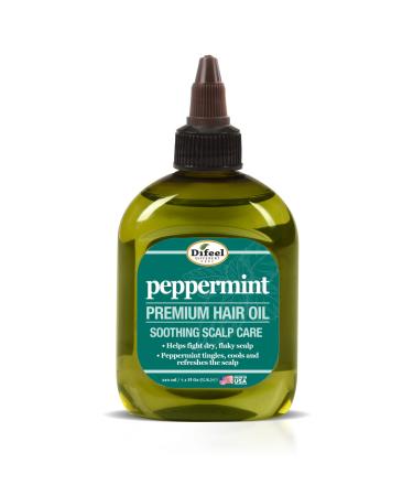 Difeel Peppermint Scalp Care Hair Oil 7.1 Ounces - Buy Online on GoSupps.com