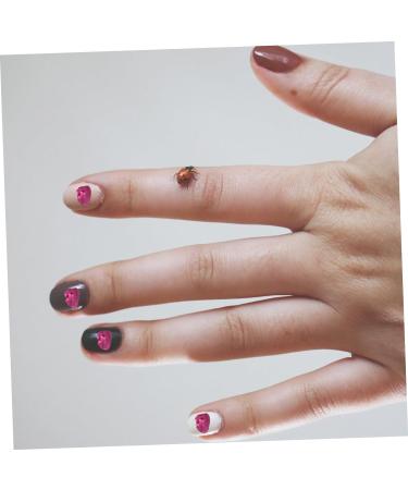 1 Glass Chip Nail Jewels Rhinestones Glass Epoxy Fillers Chips in Bulk Crushed Glass Ornaments Small Nail Art Rhinestones Polymer Clay Mat Nails Gems Bottle Accessories Irregular 0.5X0.3cm Rosy - Buy Online on GoSupps.com