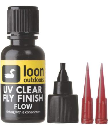 Loon Outdoors UV Clear Fly Finish Flow 1/2 oz - Quick Drying Fly Tying Resin - Buy Online on GoSupps.com