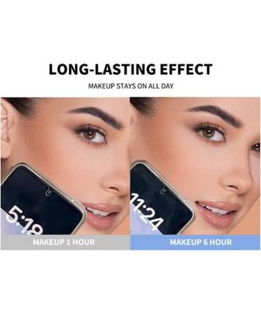 Lasting Waterproof Face Powder - Shine Control Powder - Lightweight Powder Makeup Matte Pressed Powder Pressed Powder Foundation for oily skin Face Cosmetics - Buy Online on GoSupps.com