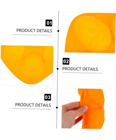 Zerodeko 1pc Easter Egg Cake Mold Silicone Cake Mold Festival Cake Baking Tool Baking Pan Silicone Molds Easter Treat Easter Cakes Mold Easter Cake Baking Tools Biscuits Mold Household Eggs 26.5X16.5CM Orange - Buy Online on GoSupps.com