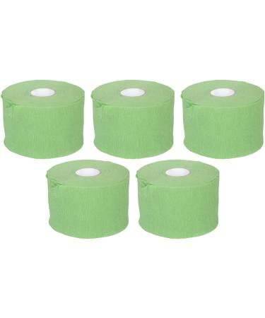 Lot de 5 rouleaux de papier jetable pour le cou - Auto-adh sif - Accessoire de coiffure - Buy Online on GoSupps.com