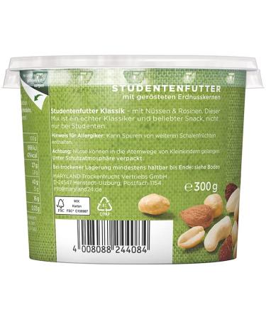 Buy Maryland Student Feed Classic 300g Mug - Nut & Fruit Mixture (Raisins Peanuts Cashews Almonds) | International Shipping Available - 2 Pack - Buy Online on GoSupps.com