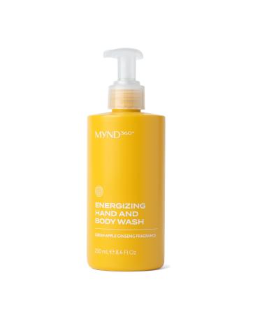 Nu Skin MYND360 Energizing Hand & Body Wash | 8.4 Fl Oz | Green Apple Ginseng Fragrance | Boosts Skin Health and Personal Care | Removes Oil & Dirt While Keeping Skin Fresh & Hydrated