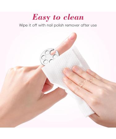 DECHOUS Palette de M lange Vernis Ongles Bague 4 Pi ces Petit Format Anneaux pour Ongles Nail Art Cr ation Manucure Amatrices - Buy Online on GoSupps.com