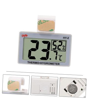 Buy SUPVOX Multi-Functional Digital Thermometer & Hygrometer - Indoor Humidity Meter - Compact 5.5x5x1.5CM - International Shipping Available - Buy Online on GoSupps.com