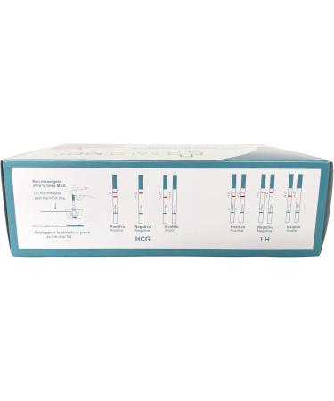 Salo Med Fertility Test Kit for Women | 50 Ovulation & 20 Pregnancy Tests | Urine Strips with 70 Cups - Shop Now! - Buy Online on GoSupps.com