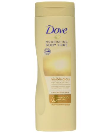 dove dove body lotion 400 ml visible glow fair