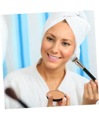 MAGICLULU Makeup Brush Foundation Brush Women Cosmetics Brush Small Foundation Brush Women Cosmetic Blending Brush Blush Makeup Brush Makeup Brushed Miss Bevel Wooden Handle Beauty Products 16.00X2.00X2.00CM Black - Buy Online on GoSupps.com