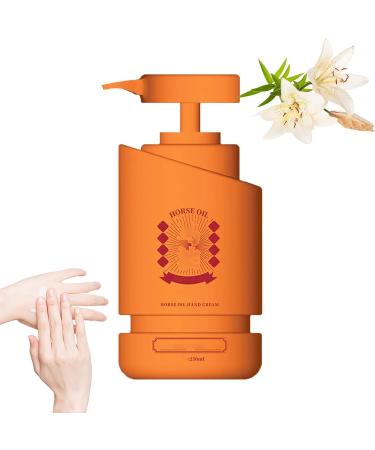 Horse Oil Anti Dryness Hand Cream Hand Repair Cream with Horse Oil Moisturizes, Nourishes Hand Cream Horse Oil Cream for May