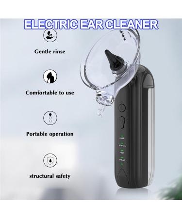 AMQYDT Electric Ear Cleaner Electric Ear Wax Removal Safe and Effective Ear Cleaning Kit with Four Pressure Settings with 6 Reusable Replacement Tips Safe & Effective Ear Irrigation Cleaning Tool - Buy Online on GoSupps.com