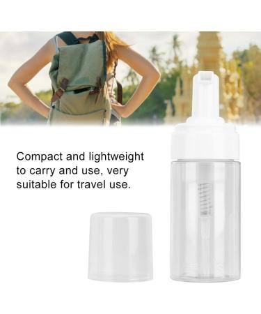 Empty Bottle Portable Mousse Foaming Empty Bottle Foaming Containers Refillable Sample Storage Bottle Compact Travel Size 100ml (WeiÃ (Pumpenkopf)) - Buy Online on GoSupps.com