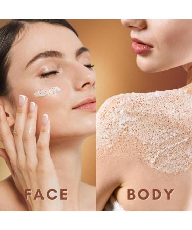 Honey Almond Skin Scrub by Adrien Arpel | Face Mask for Improved Skin Tone & Texture | Moisturizing & Smoothing Exfoliant - International Shipping Available - Buy Online on GoSupps.com
