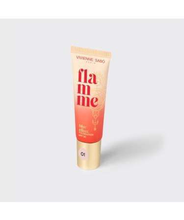  Vivienne Sab Vivienne Sabo Foundation with SPF 20 Flame (Ivory Flame) - Buy Online on GoSupps.com