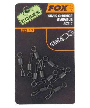 Fox Edges Kwick Change Swivels (size 7 / size 10) - Buy Online on GoSupps.com