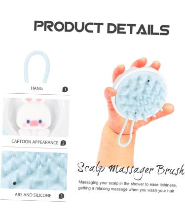 minkissy Silicone Scalp Scrubber Shampoo Brush Hair For All Hair Types Spa Home 105x75cm as shown - Buy Online on GoSupps.com