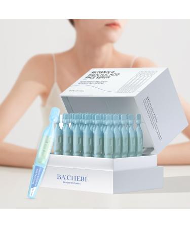 Salicylic Acid Serum for Face | Hydrating Anti-Aging Formula with Glycolic & Azelaic Acid - 30 Ampoules | Redness Relief & Smoothing - Buy Online on GoSupps.com