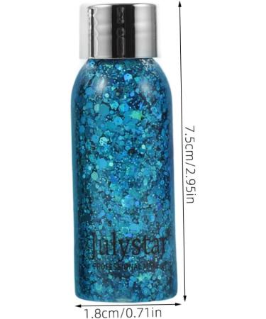 Beatifufu 4pcs Set Colorful Eye Shadow Festival Glitter Gel Hair Glitter Gel Body Glitter Spray Liquid - Buy Online on GoSupps.com