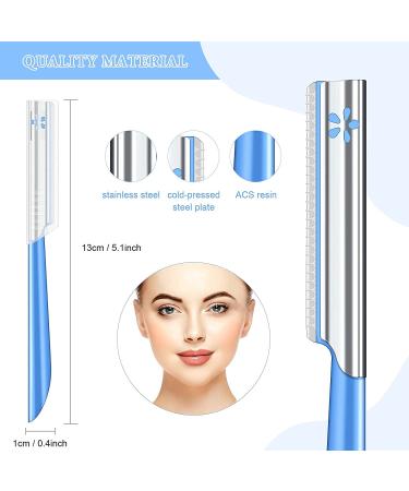 Women's Facial Razor for Hair Removal - Dermaplaning Tool for Peach Fuzz Trimming, Eyebrows, and Exfoliation - Sensitive Skin Friendly - Buy Online on GoSupps.com