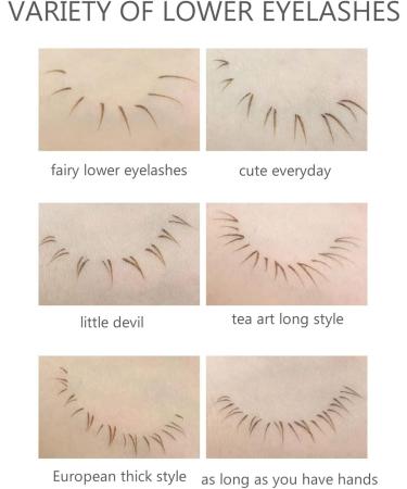 Dual-tip Lower Eyelash Pencil 3 in 1 Waterproof Liquid Eyebrow Pencil Lying Silkworm Pen Quick-drying Slim Eyeliner with Micro-forked Tip (Mix) - Buy Online on GoSupps.com