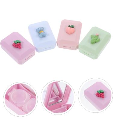 Partykindom 20 STK Contact Lens Storage Set - Plastic & Glass Containers for Easy Travel & Lens Organization - Buy Online on GoSupps.com