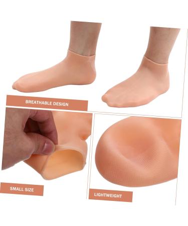 4 Pairs Exfoliating Moisturizing Socks Foot Covers for moisturizing Foot exfoliating Socks feet Repair Socks spa Socks Women Socks moisturizing feet Socks Torn Socks Heel Girl sebs - Buy Online on GoSupps.com