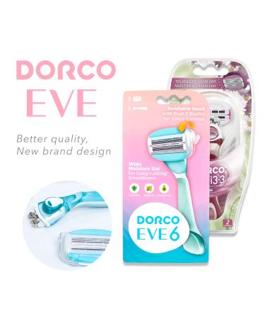 Dorco Shai 6 Razor - 6 Blade Shaving System Value Pack (6 Cartridges + Handle) - Buy Online on GoSupps.com