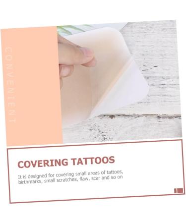 Beavorty Skin Concealing Tap 2pcs Concealer Tape Shape Concealer Scar Cover or Multipurpose Khaki Noodles Skin Concealing Tape Khaki 14X10X0.2CM - Buy Online on GoSupps.com