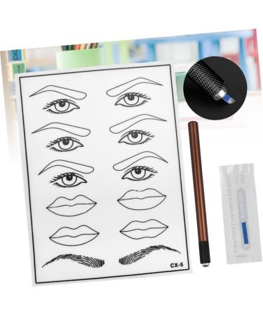Outanaya Lip Liner Pencils set coffee manual pen embroidery kit kit practice set Practice Skin Kit suite Lip Liner Marker - Buy Online on GoSupps.com
